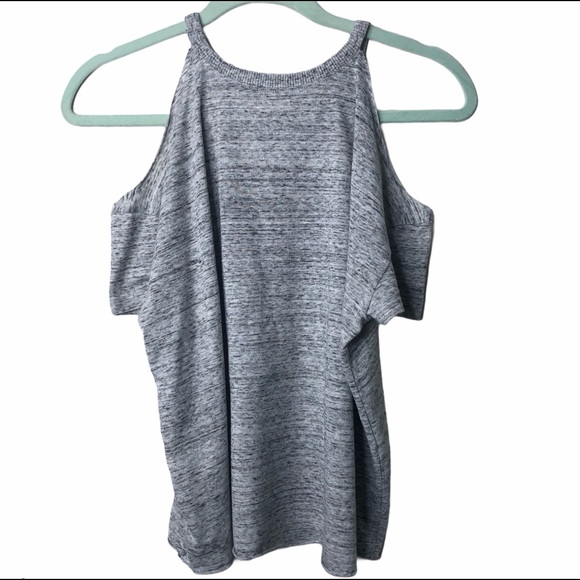 Justice Active Cropped Top Grey T-Shirt Small - Picture 2 of 4